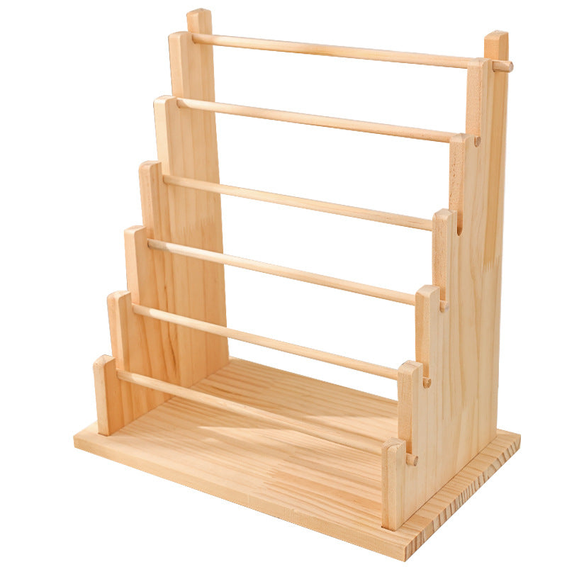 Wooden Jewelry Display Stand